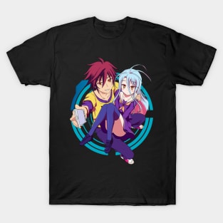 No Game No Life - Sora and Shiro T-Shirt